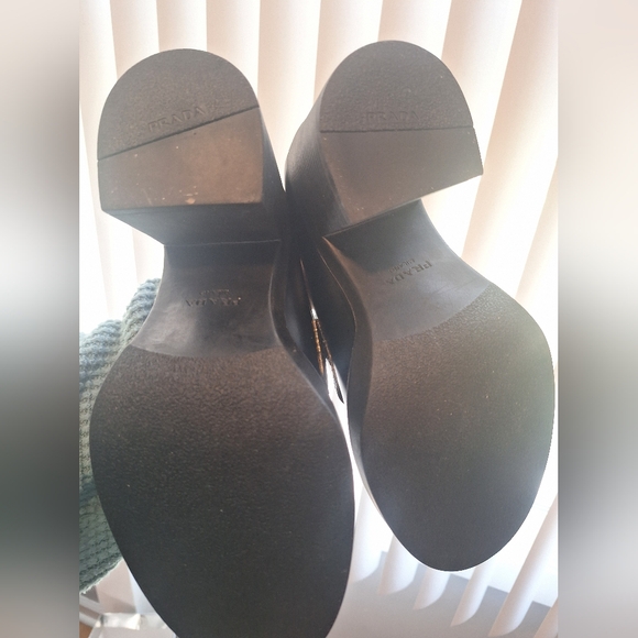 Prada Women's Black Heeled Boots - Picture 1 of 4